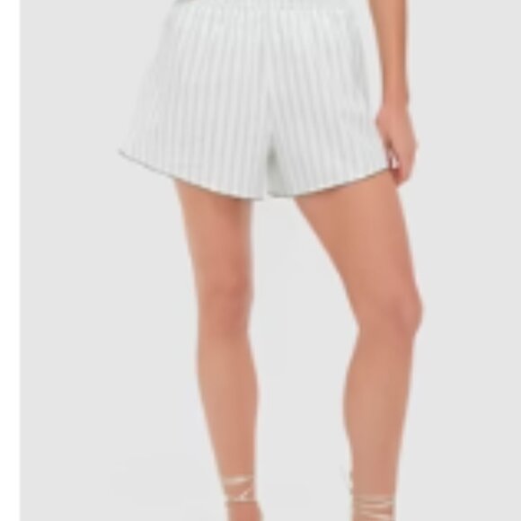 Tuckernuck Green Stripe Whipstitch Sandy Short Size Small NWT - Picture 3 of 3